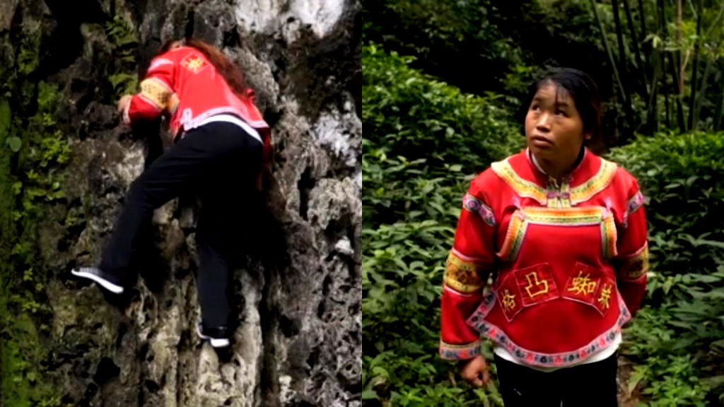 Watch: This 43-year-old Chinese ‘Spider-Woman’ climbs cliffs without safety gear