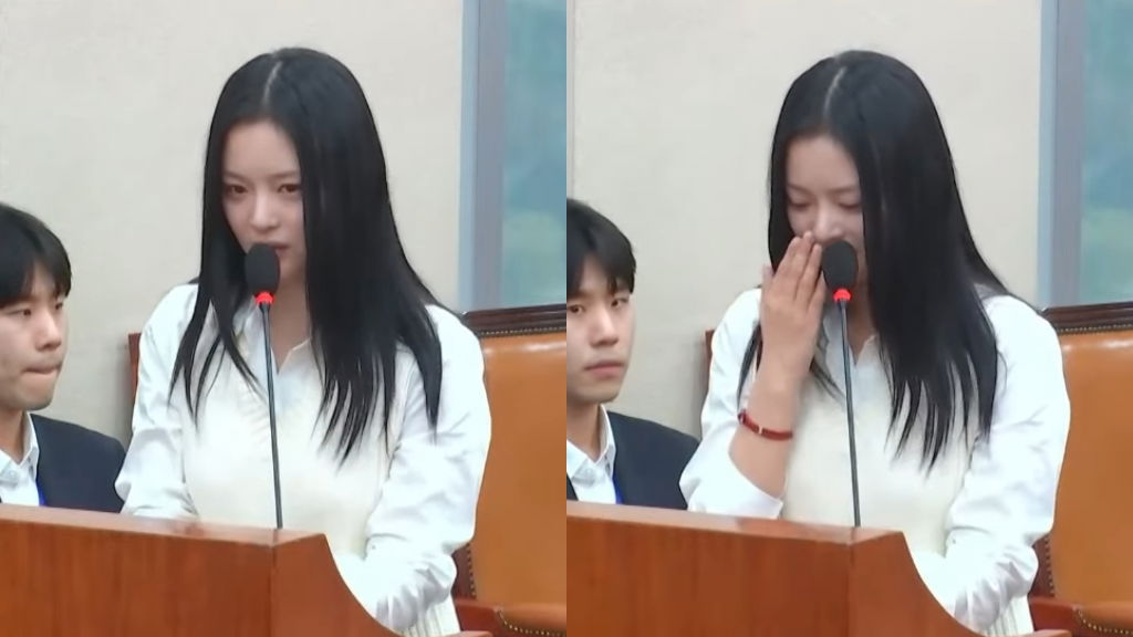 NewJeans' Hanni Gives Emotional Testimony At Korean Parliament On ...