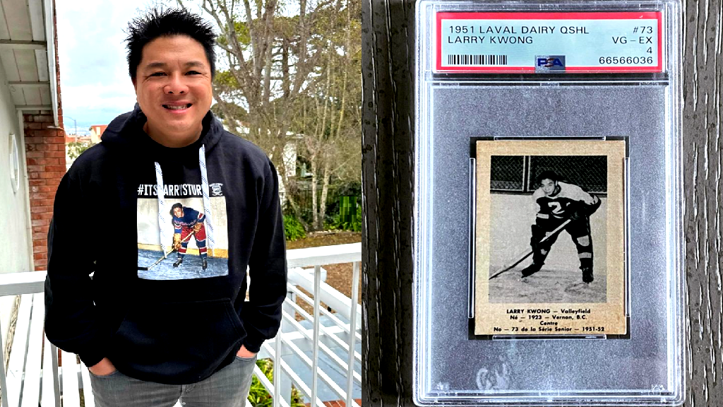 How a trading card collector is trying to help get an Asian NHL pioneer into the HOF