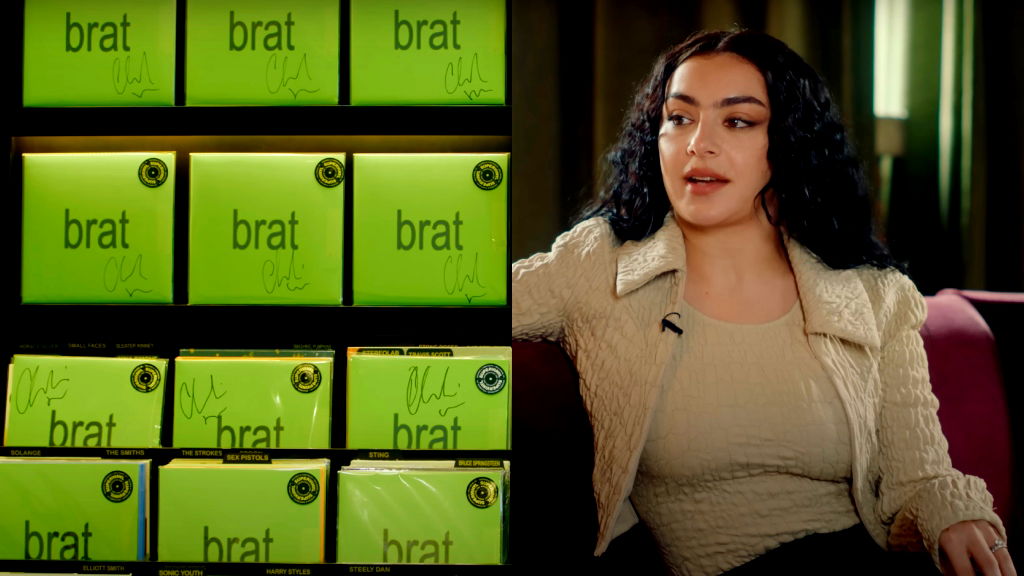 Charli XCX reveals how she chose iconic green text cover for ‘Brat’