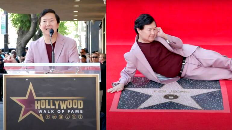 Ken Jeong honored with Hollywood Walk of Fame star