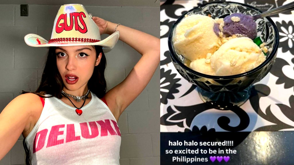 Olivia Rodrigo celebrates her 1st Philippines visit with halo-halo