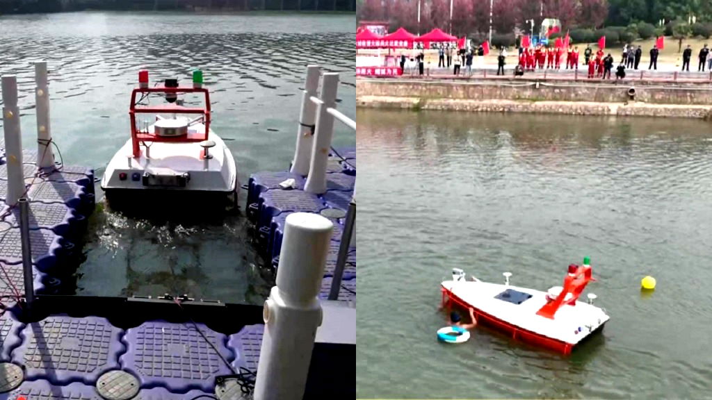 China unveils world’s first AI-powered robot lifeguard