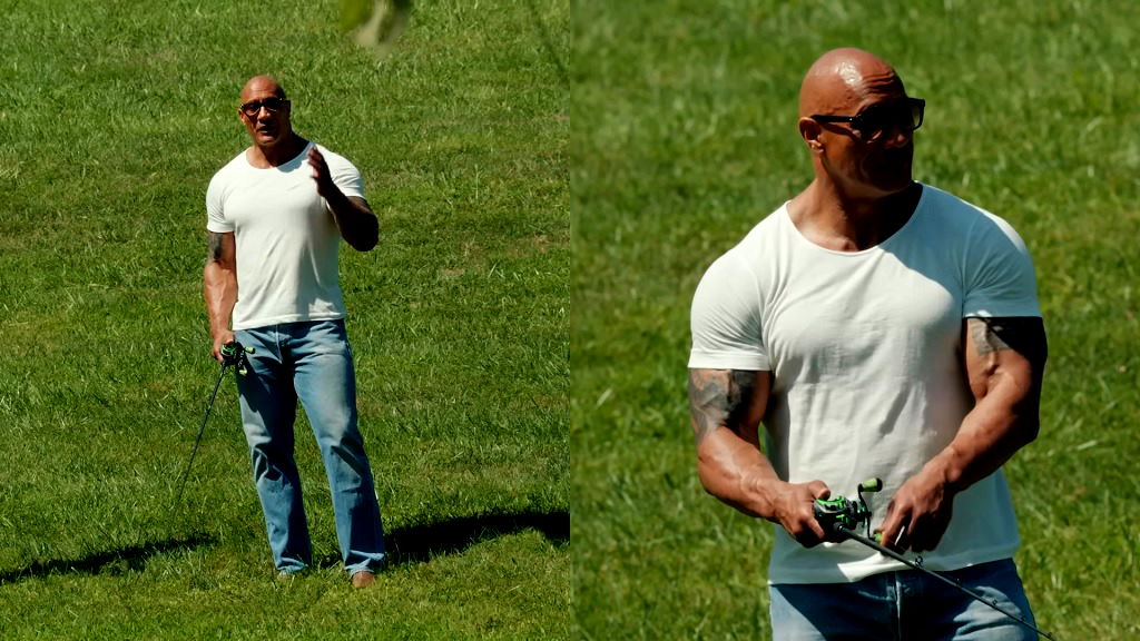 Dwayne Johnson speaks out on alleged tardiness, peeing in bottles during ‘Red One’ filming