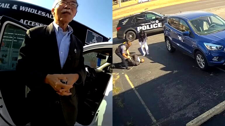 Oklahoma police release video of cop slamming cancer-stricken 70-year-old to the ground