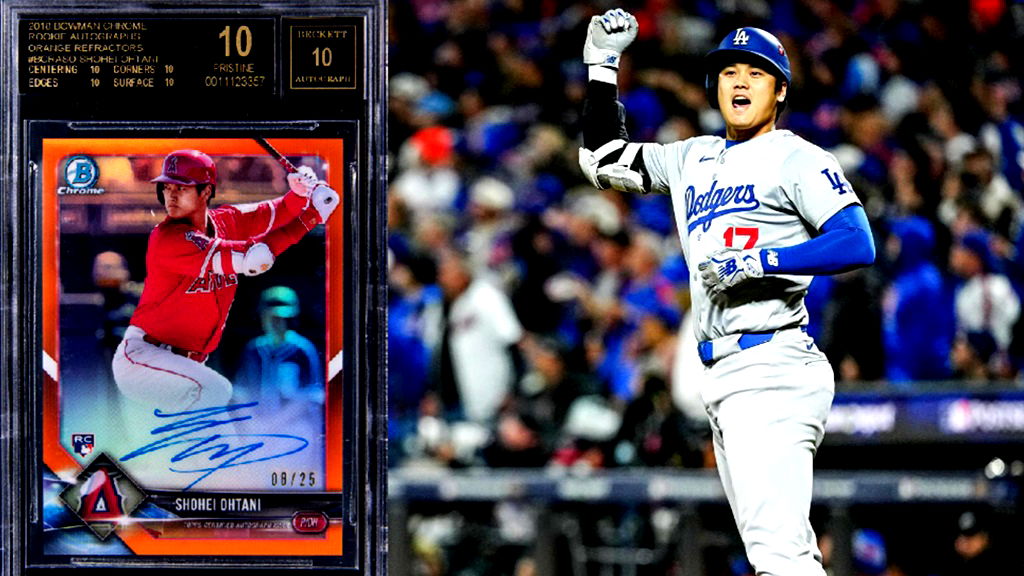 Ohtani rookie card fetches record-breaking $533K at auction