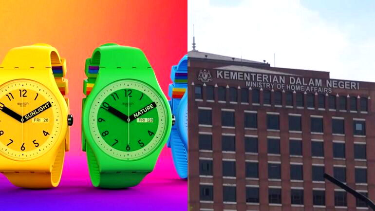 Swatch wins lawsuit against Malaysia’s illegal seizure of Pride watches