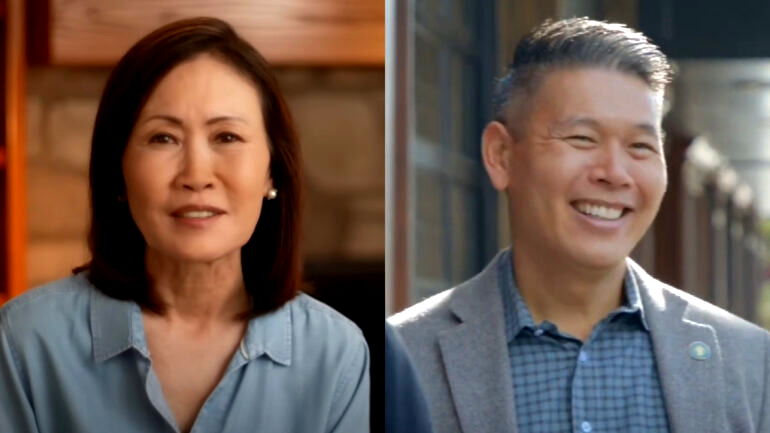 Michelle Steel leads Derek Tran in tight Orange County House race