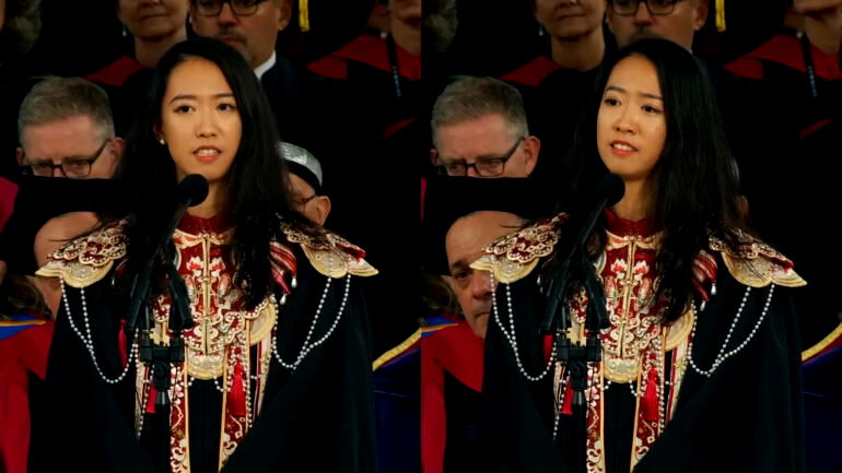 Chinese Harvard graduate’s speech sparks conservative controversy