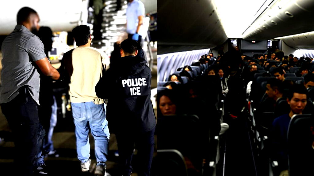 ICE deports more than 100 Chinese nationals in major op