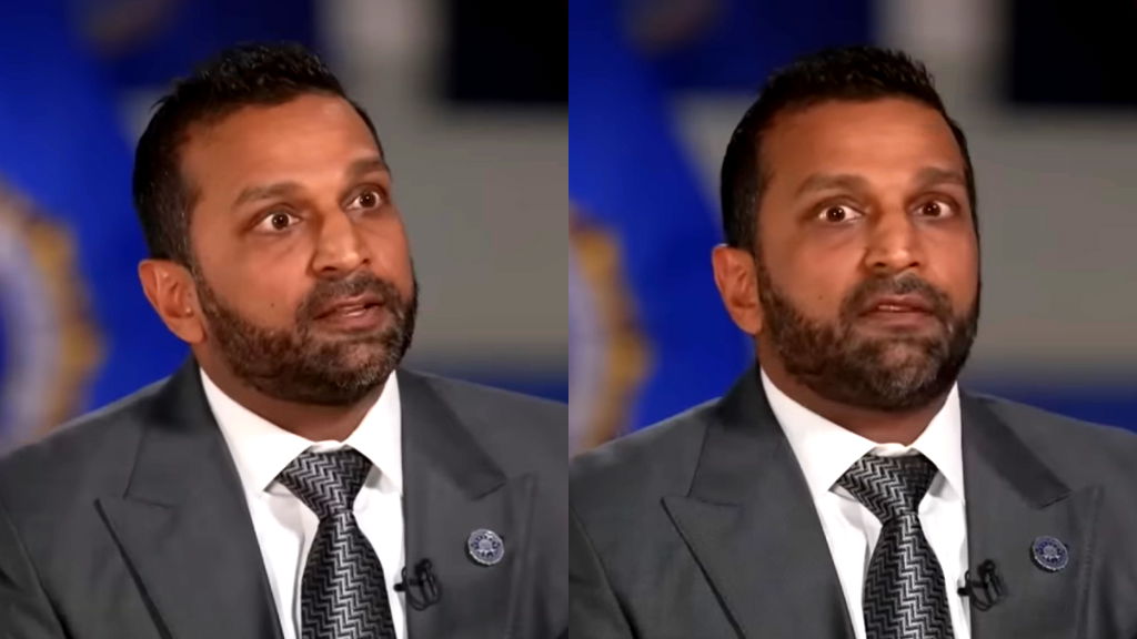 Kash Patel’s jail threat to ICE protesters draws accusations of hypocrisy