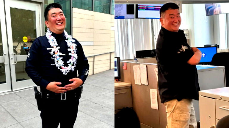 ‘Hero’ LAPD sergeant fatally struck by vehicle while responding to crash