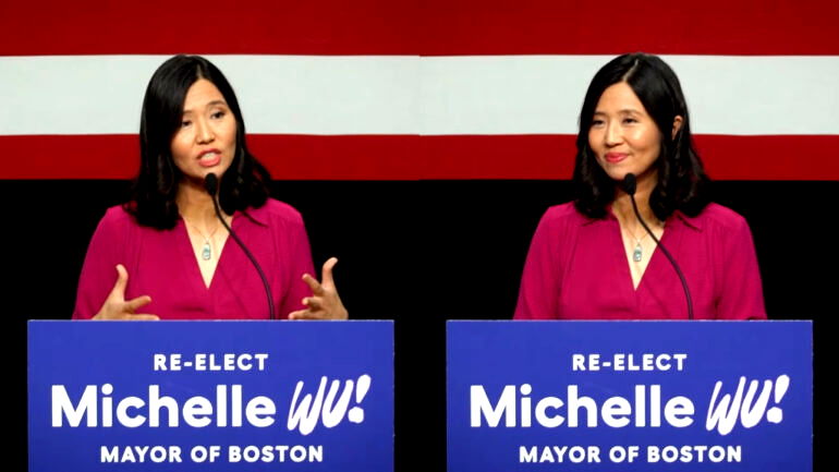Michelle Wu maintains wide lead in Boston mayoral poll
