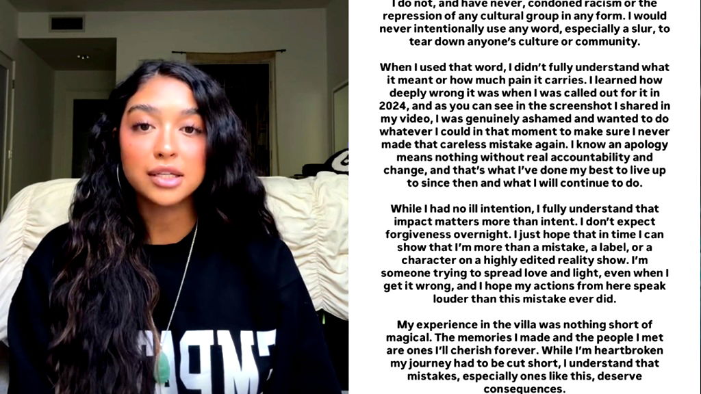 'Love Island USA' star exits villa after resurfaced racial slur