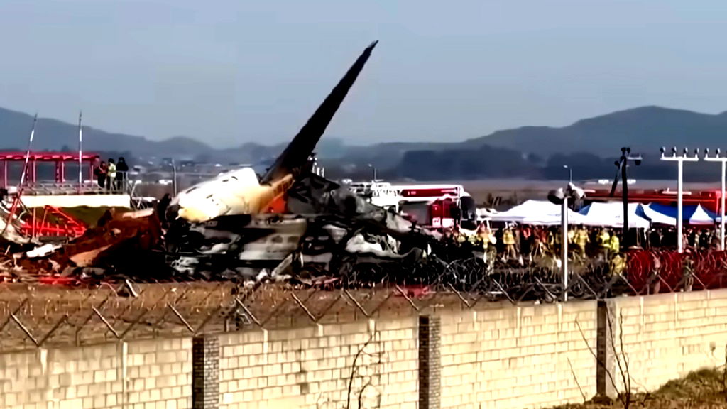 Pilots shut off wrong engine in South Korea crash that killed 179, report finds
