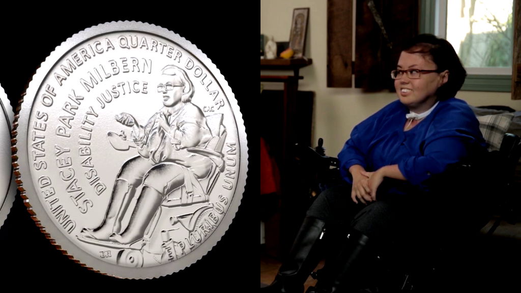 Quarter featuring disability rights activist Stacey Park Milbern released