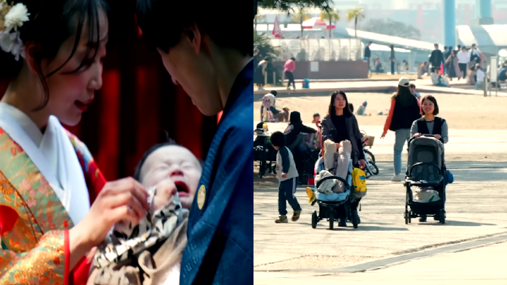 Japan sees largest population drop in history as births fall to record low