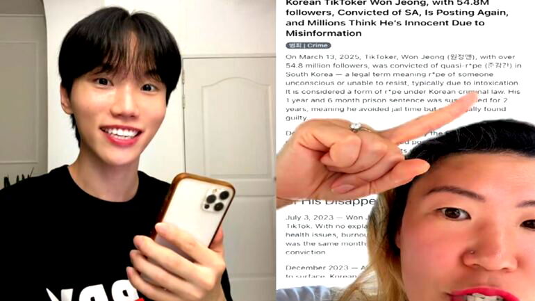 Korean TikTok star convicted of sexual assault resumes posting to millions of followers