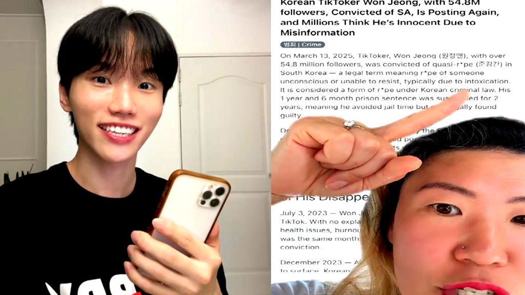 Korean TikTok star convicted of sexual assault resumes posting to millions of followers