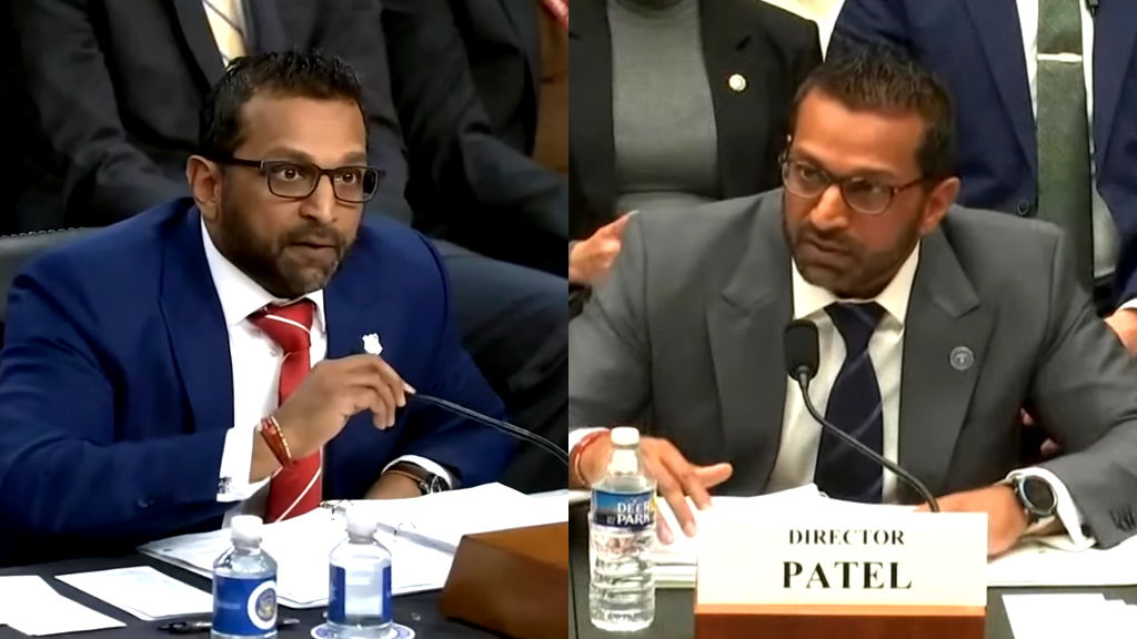 Patel clashes with Dems over Epstein, Kirk in congressional oversight hearings