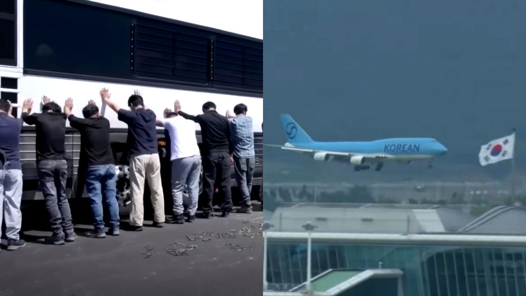 South Korean workers return home after Georgia Hyundai raid