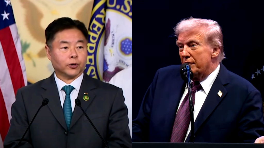 'Trump’s economy sucks': Rep. Lieu slams admin on economy, civil rights