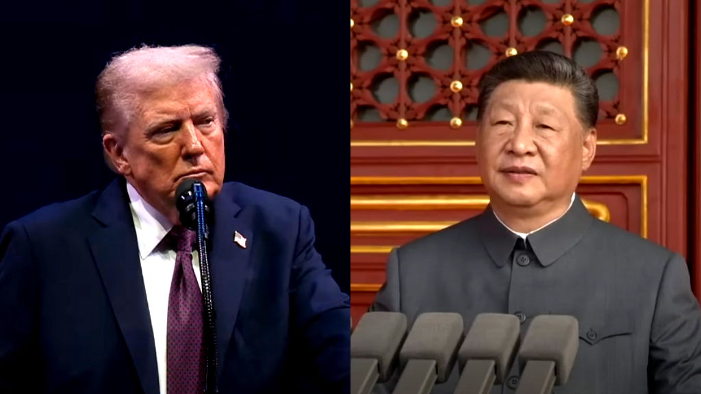 Trump rants about China filling global leadership void he created
