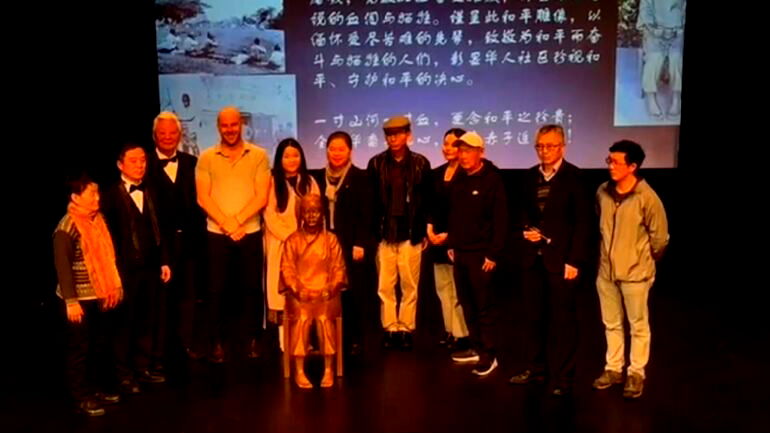 Australia’s 1st Chinese comfort women statue languishes in garage out of public view