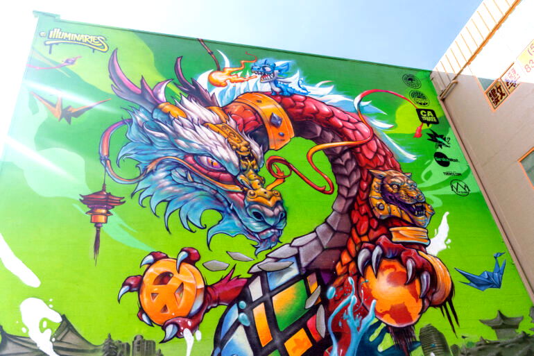 Oakland’s Chinatown mural “Together, We Rise” turns unity into action during United Against Hate Week