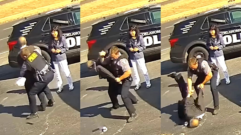 Oklahoma man with cancer dies a year after police slammed him to the ground