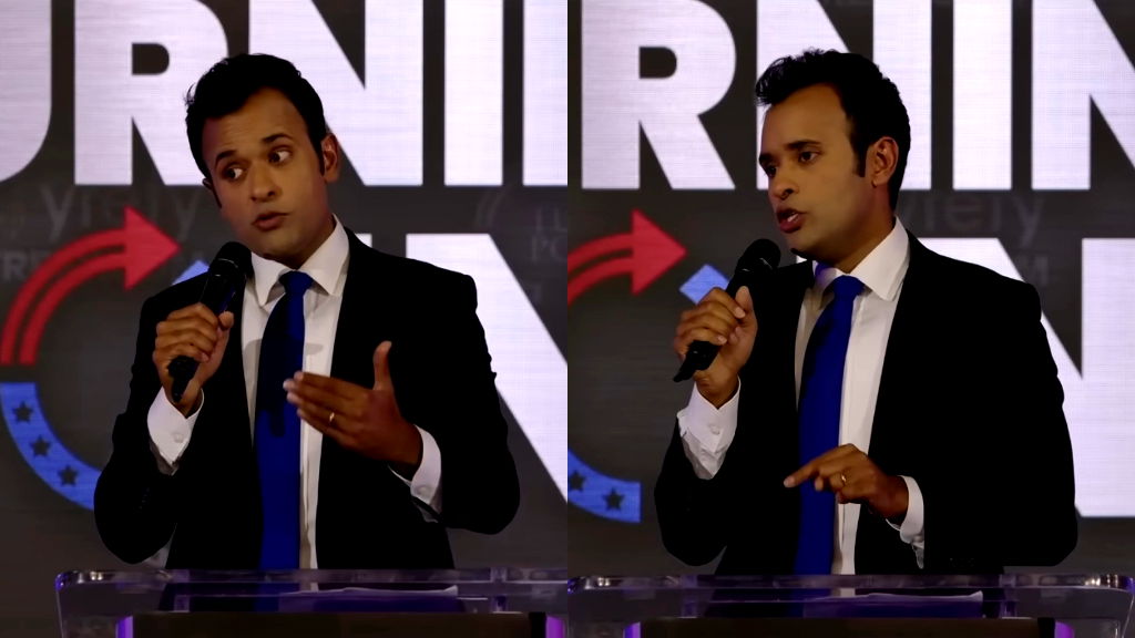 Ramaswamy hit with racism, Hinduphobia at Charlie Kirk event