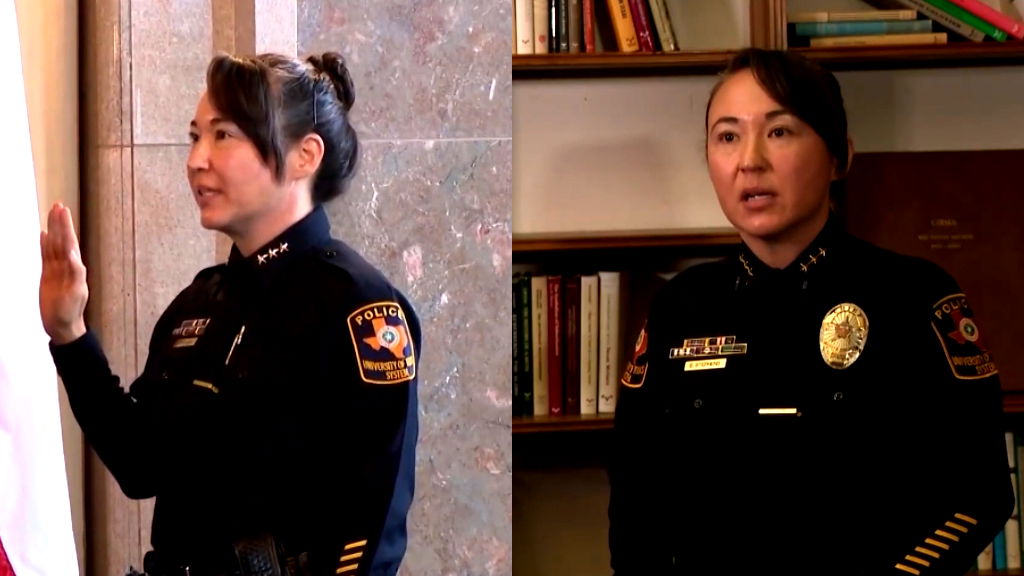 UT Austin’s first woman, Asian American police chief files discrimination suit